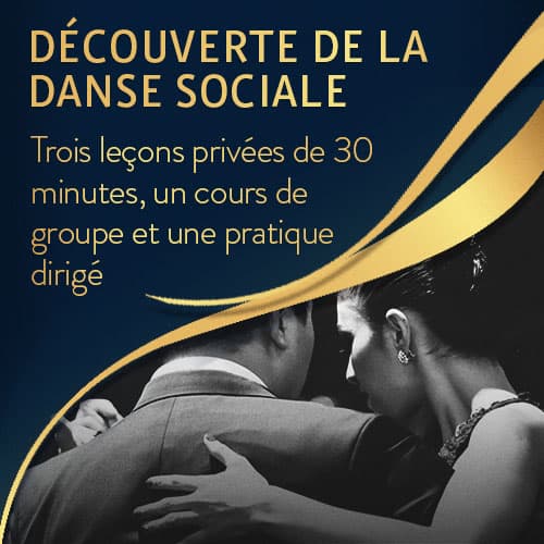 Certificats cadeaux - Découverte de la danse sociale